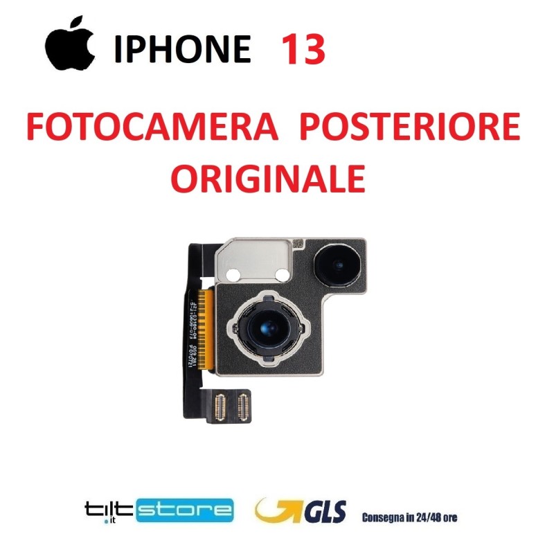 FOTOCAMERA POSTERIORE IPHONE 13 ORIGINALE PULLED