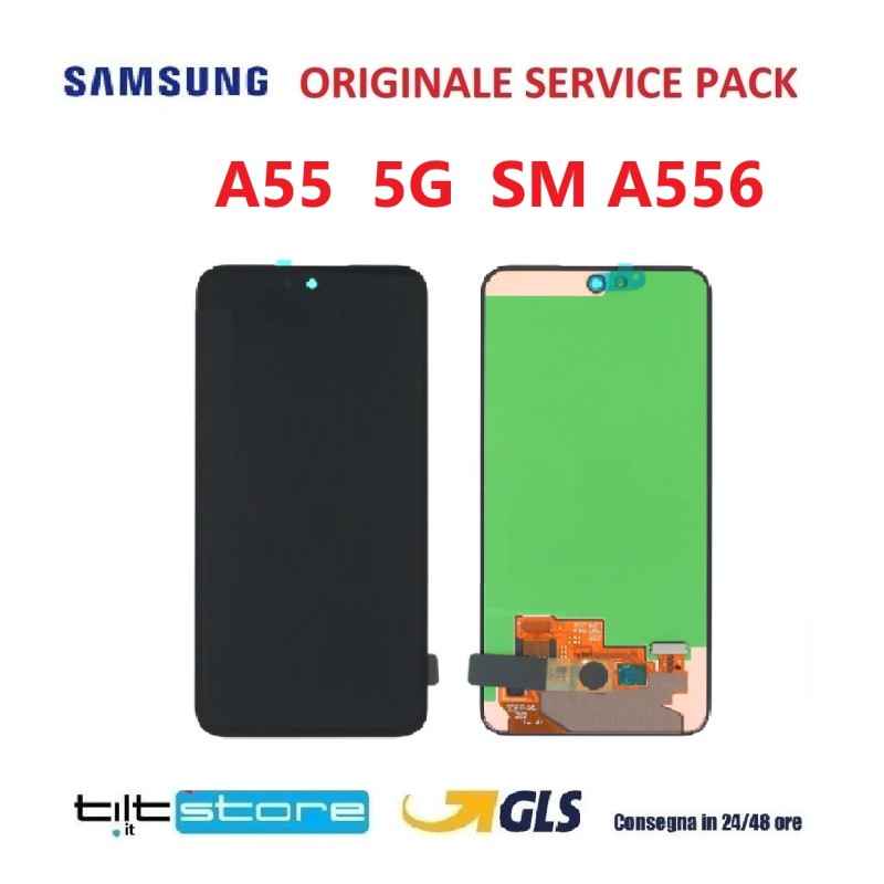 DISPLAY LCD SAMSUNG A55 5G SM A556 / A35 5G SM A356B ORIGINALE SERVICE PACK NO FRAME