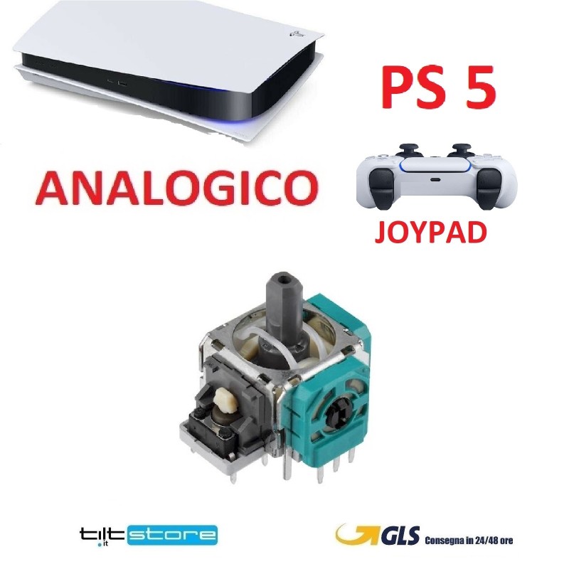 LEVETTA ANALOGICA CONTROLLER PER JOYSTICK SONY PLAYSTATION PS5 ANALOGICO 3D