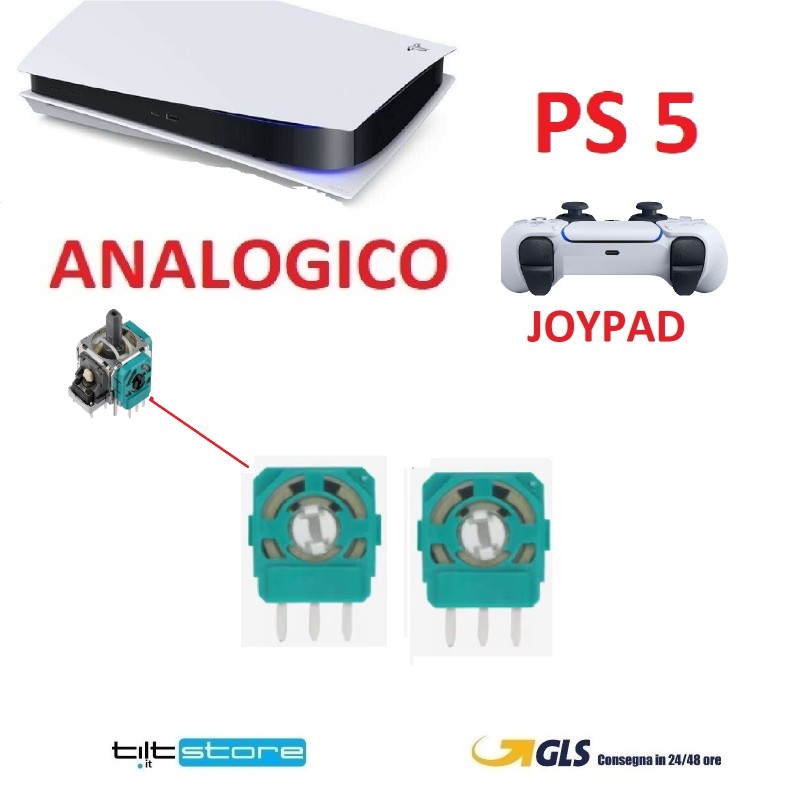 POTENZIOMETRO PER ANALOGICO JOYSTICK CONTROLLER SONY PLAYSTATION PS5