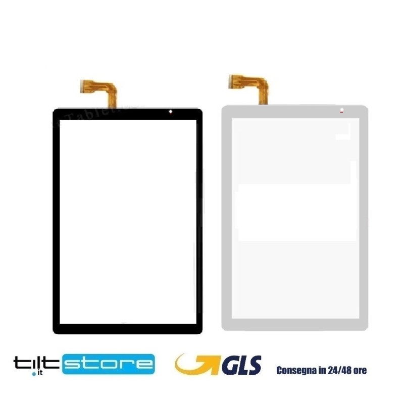 VETRO TOUCH SCREEN VANKYO S20 TABLET MATRIXPAD CHERMO TABLET SCHERMO NERO o BIANCO