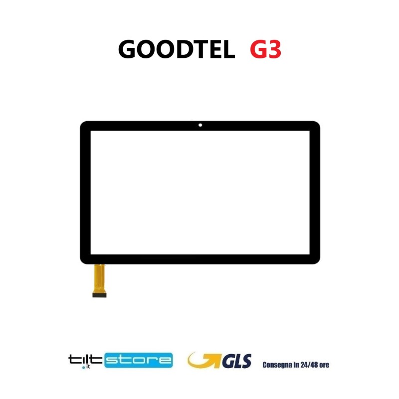 VETRO TOUCH SCREEN GOODTEL G3 SCHERMO NERO