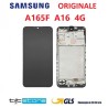 DISPLAY LCD SAMSUNG A165F A16 4G ORIGINALE SERVICE PACK SCHERMO CON FRAME