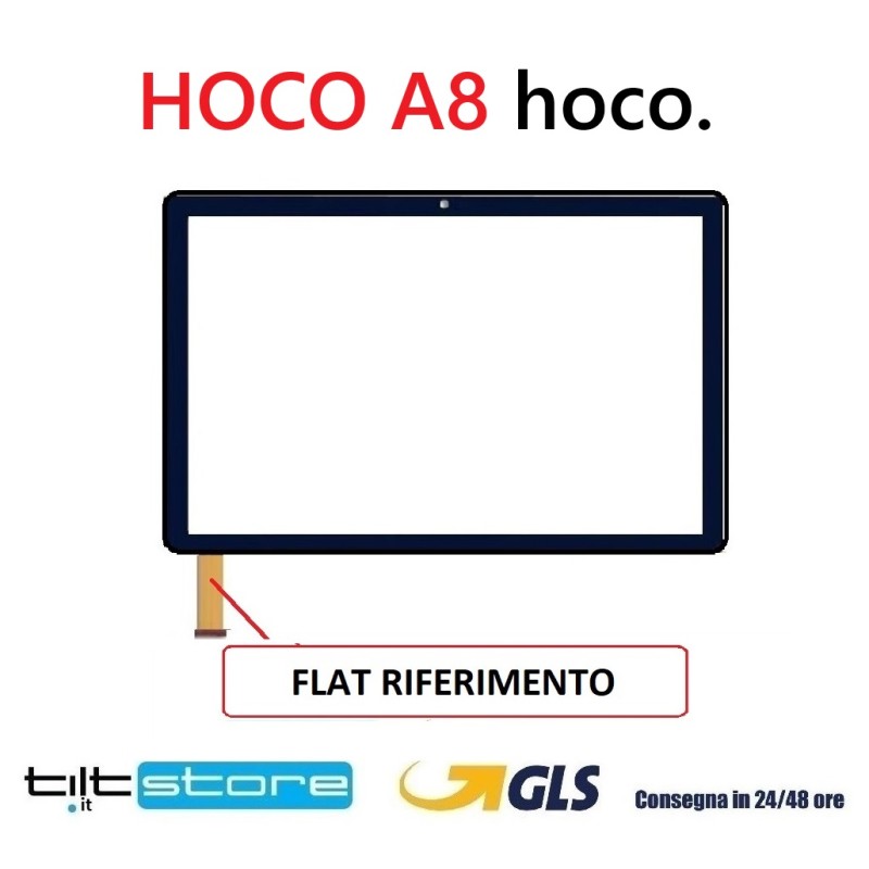 VETRO TOUCH SCREEN HOCO A8 hoco. SCHERMO NERO
