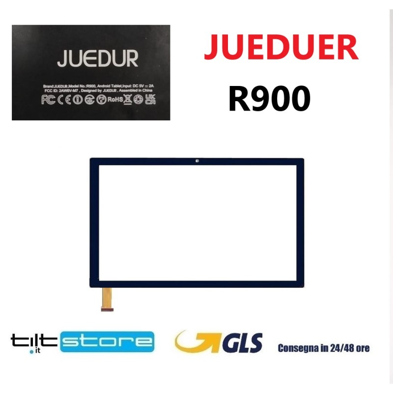 VETRO TOUCH SCREEN JUEDUER R900 SCHERMO NERO