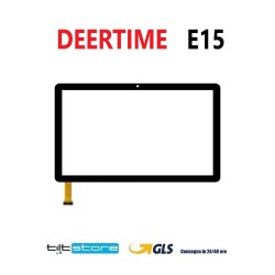 VETRO TOUCH SCREEN TABLET DEERTIME E15 SCHERMO NERO