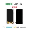 DISPLAY LCD OPPO A74 4G CPH2219 CPH2211 / F19 / F19 PRO CPH2285 OLED TOUCH SCREEN VETRO SCHERMO NERO