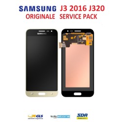 DISPLAY LCD SAMSUNG J3 2016 J320 GOLD ORIGINALE