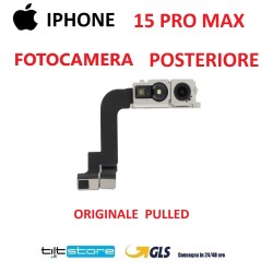 FOTOCAMERA ANTERIORE IPHONE 15 PRO MAX ORIGINALE PULLED