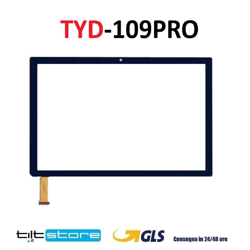 VETRO TOUCH SCREEN TABLET TYD-109PRO SCHERMO NERO