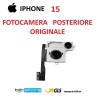 FOTOCAMERA POSTERIORE IPHONE 15 ORIGINALE PULLED