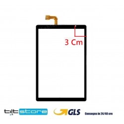 VETRO TOUCH SCREEN TABLET Biegedy SCHERMO NERO