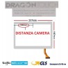VETRO TOUCH SCREEN DRAGON TOUCH K10 SCHERMO BIANCO