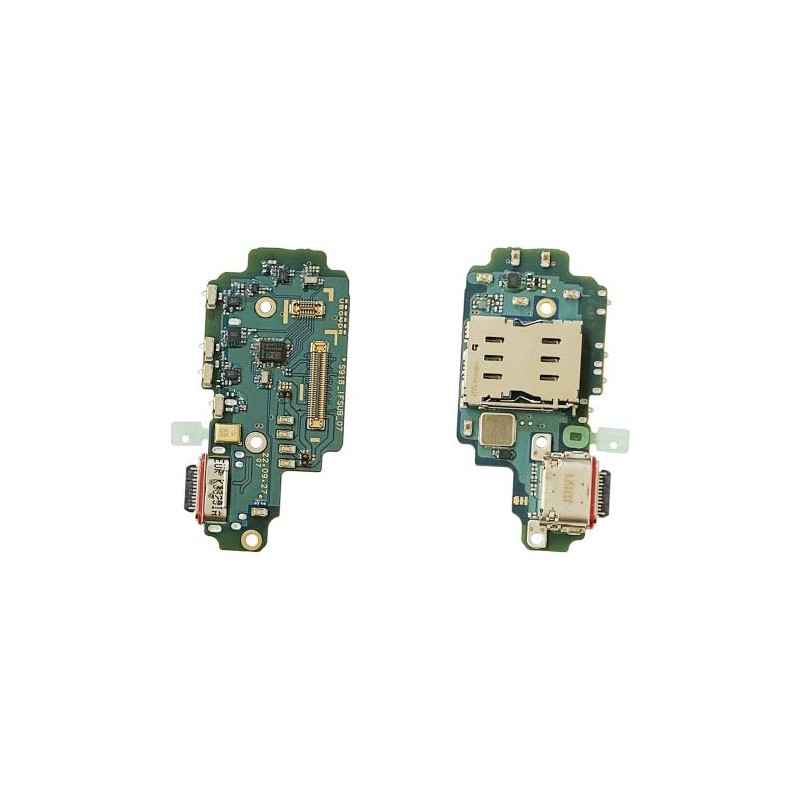 CONNETTORE PCB RICARICA S918B S23 ULTRA 5G CON LETTORE SIM DOCK CON MICROFONO