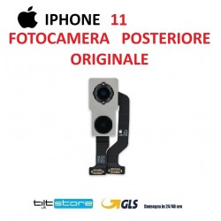 FOTOCAMERA POSTERIORE IPHONE 11 ORIGINALE PULLED