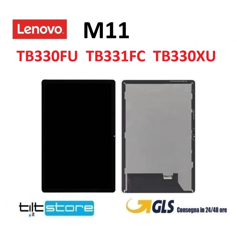 DISPLAY LCD LENOVO TAB M11 2024 TB330 TB331 TOUCH SCREEN SCHERMO VETRO