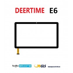 VETRO TOUCH SCREEN TABLET DEERTIME E6 SCHERMO NERO