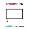 VETRO TOUCH SCREEN TABLET DEERTIME E6 SCHERMO NERO