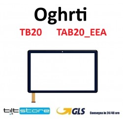 VETRO TOUCH SCREEN Oghrti TB20 TAB20_EEA SCHERMO NERO