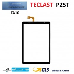 VETRO TOUCH SCREEN TECLAST P25T TA10 TABLET SCHERMO NERO