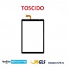VETRO TOUCH SCREEN TOSCIDO SCHERMO TABLET SCHERMO NERO o BIANCO