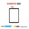 VETRO TOUCH SCREEN VANKYO S20 MATRIXPAD SCHERMO TABLET SCHERMO NERO o BIANCO
