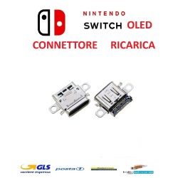CONNETTORE RICARICA SWITCH OLED USB TYPE-C
