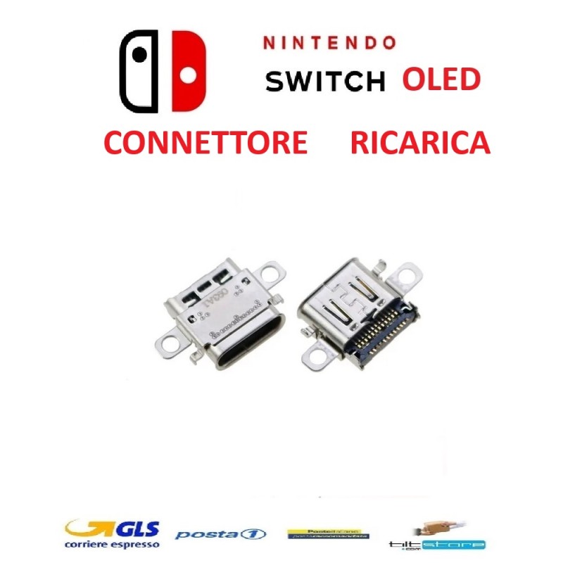 CONNETTORE RICARICA SWITCH OLED USB TYPE-C
