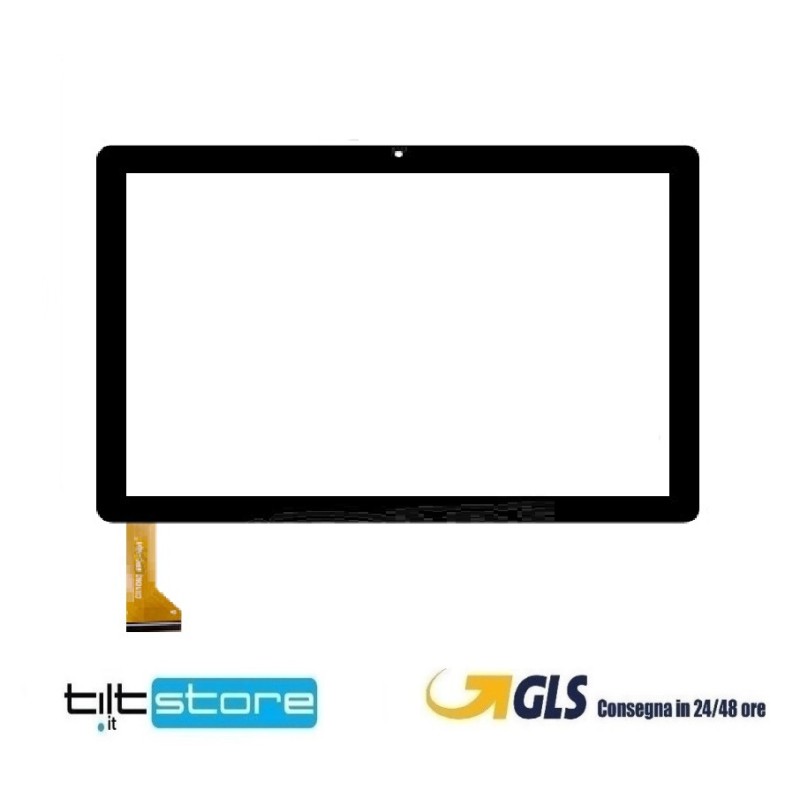 VETRO TOUCH SCREEN TABLET PC KT1016 VETRO SCHERMO NERO