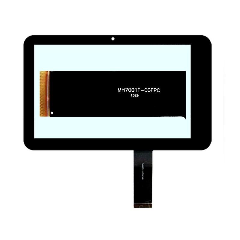 VETRO TOUCH SCREEN FLAT MH7001T-00FPC 7 Pollici Nero