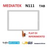 VETRO TOUCH SCREEN MEDIATEK N111 SCHERMO BIANCO