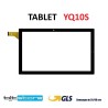 VETRO TOUCH SCREEN TABLET YQ10S SCHERMO NERO