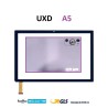 VETRO TOUCH SCREEN TABLET UXD A5 SCHERMO NERO