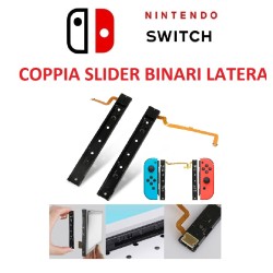 CARRELLO SLIDER FLAT LATERALI INTERNI JOYCON CONSOLE PER NINTENDO SWITCH HAC-001