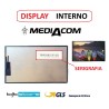 DISPLAY LCD MEDIACOM SmartPad iyo 10 M-SP1EY / M-SP1IY4G / M-SP1DY VERSIONE SERIGRAFIA K101-MM2JA05-A3 USATO